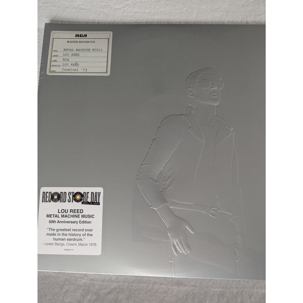 Lou Reed Metal Machine Music RSD Vinyl Limited 2500 Copies Ships ASAP New Sealed